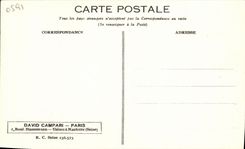 Publicidad de Duvalles Campari de la POSTAL de la VENDIMIA