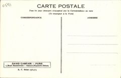 CPA Madeleine Renaud Publicite Campari