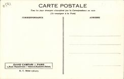 CPA Saint Granier Publicite Campari