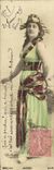 VINTAGE POSTCARD Fantasy Marsy Woman