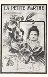 CPA La petit Marthe 
