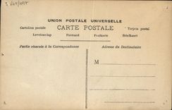 Bufones de Sarah Bernhardt de la fantasía de la POSTAL de la VENDIMIA