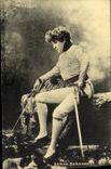 CPA Fantaisie Sarah Bernhardt L'Aiglon 