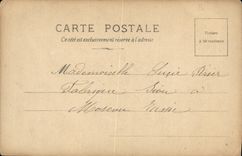CPA Fantaisie Sarah Bernhardt L'aiglon Aigle
