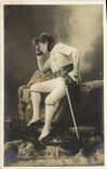 CPA Fantaisie Sarah Bernhardt L'aiglon 