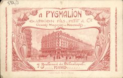 CPA Fantaisie Sarah Bernhardt L'aiglon