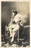 CPA Fantaisie Sarah Bernhardt L'aiglon