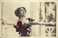 CPA Fantaisie Femme Otero