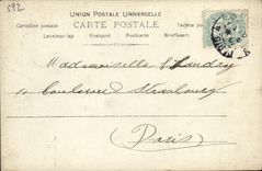 CPA Fantaisie Femme Otero