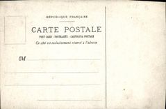 Fantasía de la POSTAL de la VENDIMIA el diablo de París Montmartre del infierno