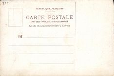 CPA Fantaisie le ciel Paris Montmartre Visions la confession