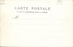 VINTAGE POSTCARD Fire of the French theater Paris March 8th, 1900 Firemen