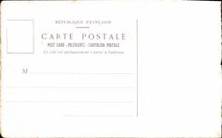 Cielo de París Montmartre del teatro de la POSTAL de la VENDIMIA la confesión