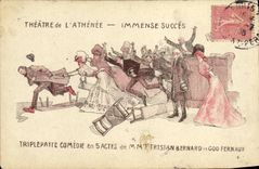 Teatro de la POSTAL de la VENDIMIA del Athenaeum