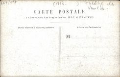 Teatro de Dieterle de la POSTAL de la VENDIMIA