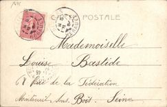 Srta. Fanny Toresella Cinderella del teatro de la POSTAL de la VENDIMIA