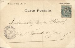 Mujer del teatro de la POSTAL de la VENDIMIA Niza