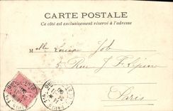 CPA Paris Vecu Le marche aux oiseaux TOP