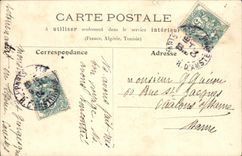 CPA Paris Vecu Descente de bateau