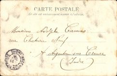 CPA Fantaisie Homme Velo Cycle