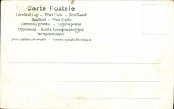 VINTAGE POSTCARD Fantasy Sower the new secrecy of the stamp