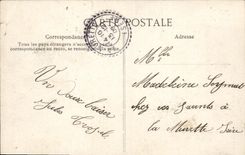CPA Fantaisie Ce que disent les lettres Semeuse