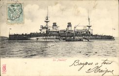 CPA Bateau Le Gaulois