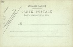 VINTAGE POSTCARD Bateau Algeciras old vessel has three bridges