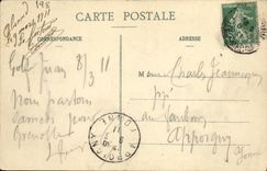CPA Bateau Guerre La Victor Hugo Croiseur Cuirasse d'escadre