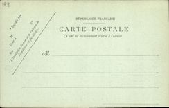 VINTAGE POSTCARD Bateau Montcalm Croiseur Armours