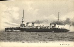 VINTAGE POSTCARD Boat the Marseillaise