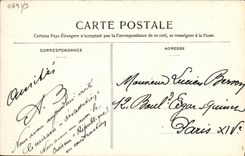 CPA Bateau Pont d'un cuirasse