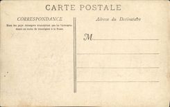 VINTAGE POSTCARD Bateau the Charles Martel Cuirasse squadron has turrets