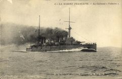 CPA Bateau Le Cuirasse Voltaire 