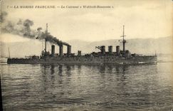 CPA Bateau Le cuirasse Waldeck Rousseau