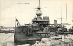 CPA Bateau Cuirasse Carnot 