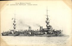 CPA Bateau Latouche Treville Croiseur Cuirasse