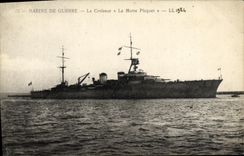 CPA Bateau Croiseur La motte picquet