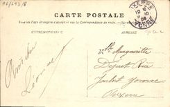 VINTAGE POSTCARD Boat Pothuau