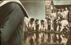 CPA Bateau Les Fauberts Marins 