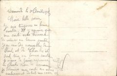 VINTAGE POSTCARD Boat Fauberts Sailors