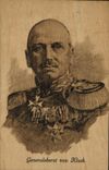 CPA Generaloberst von Kluck Militaria 