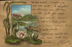 CPA Fantaisie Fleurs 