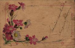 CPA Fantaisie Fleurs 