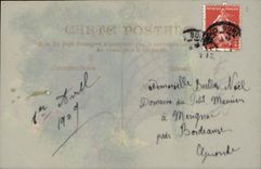 CPA Fantaisie Fleurs 