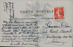 CPA Fantaisie Fleurs 