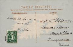 CPA Fantaisie Fleurs Colombes