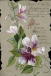 CPA Fantaisie Fleurs 