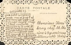 CPA Fantaisie Fleurs Colombes