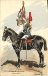VINTAGE POSTCARD Armed British English Militaria Horse Guard Horse